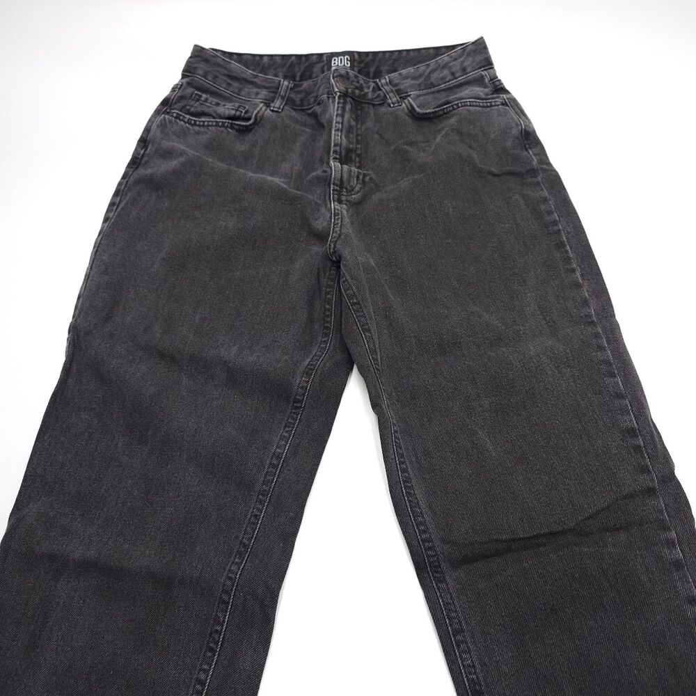 BDG Mom Jeans Size 29x29 High Rise Black Denim